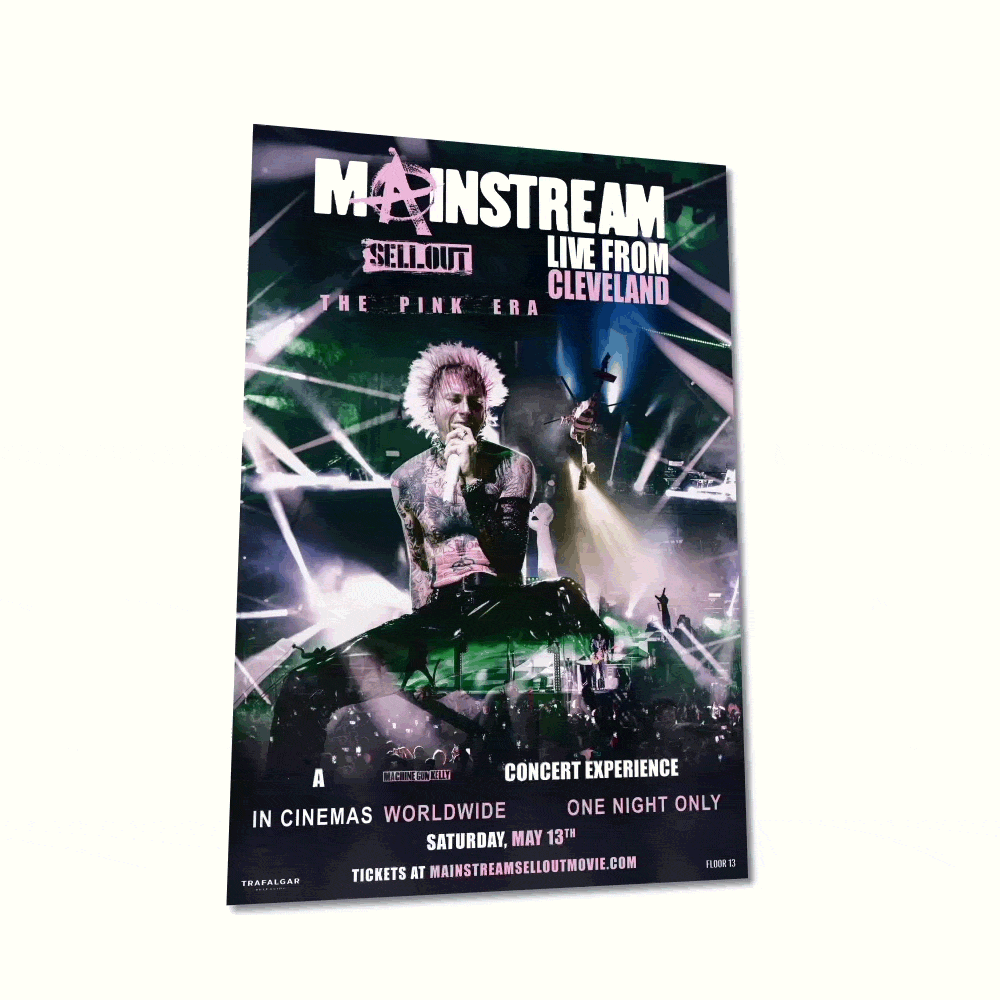 MAINSTREAM SELLOUT FILM LENTICULAR POSTER