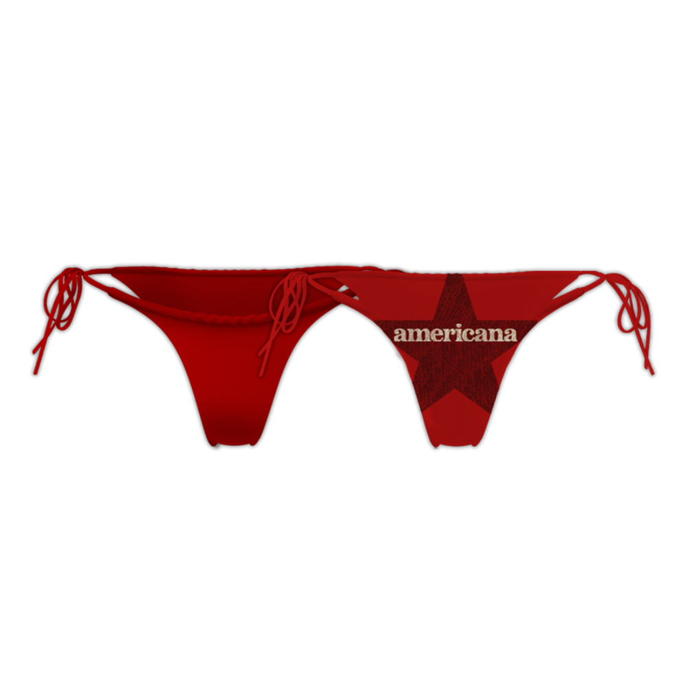 lost americana bikini bottoms