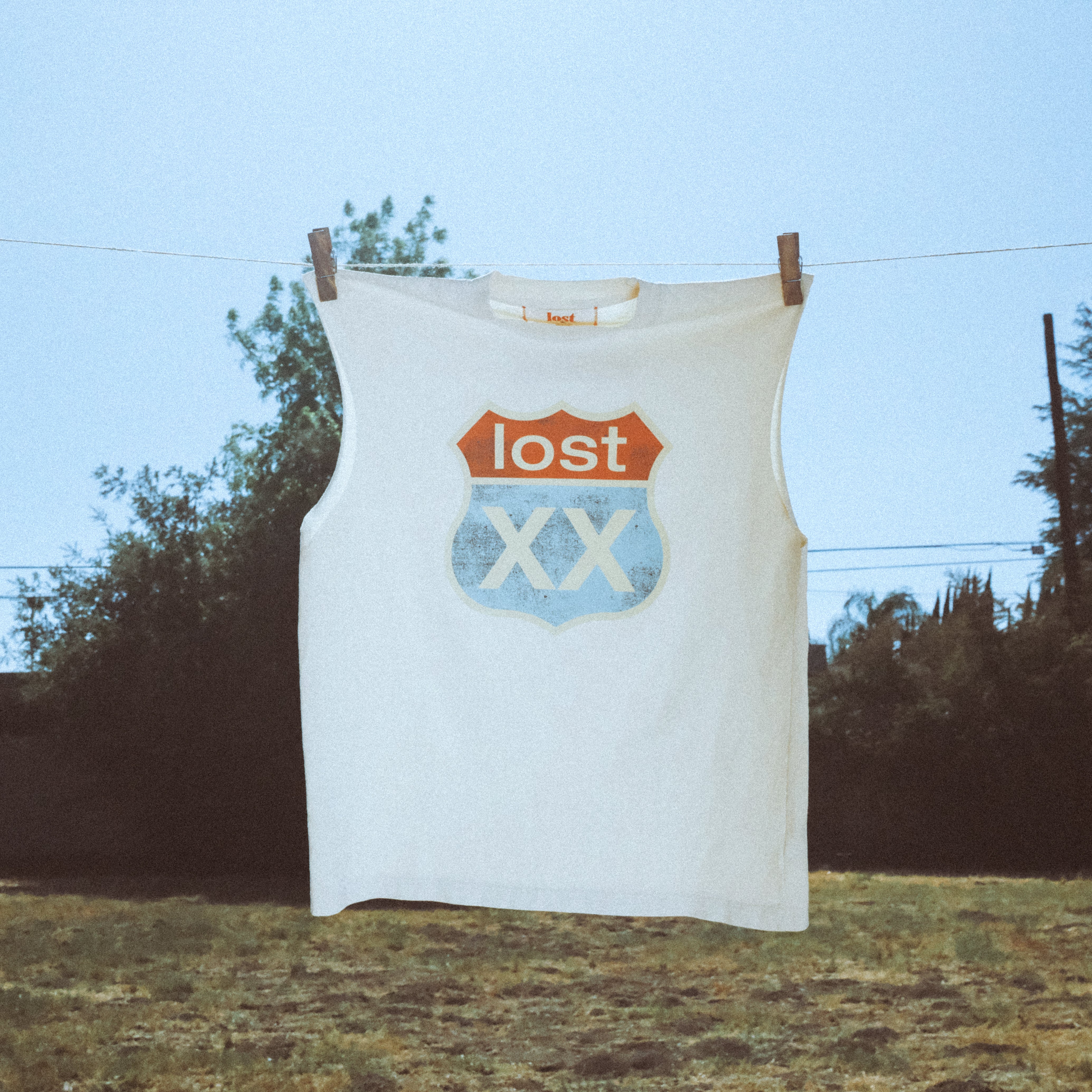 lost xx cream cut off tank