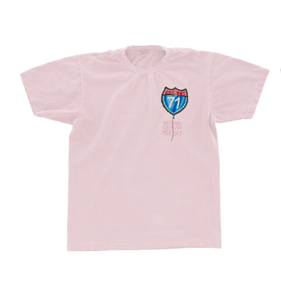 MGK DAY LOVE CLEVELAND ALWAYS TEE Front