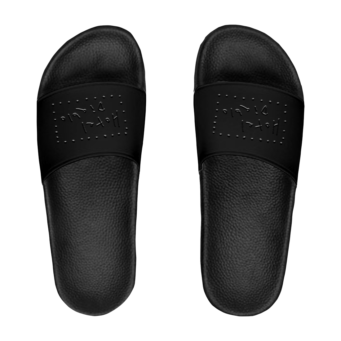 Hotel Diablo Embossed Slides - Machine Gun Kelly Official Store