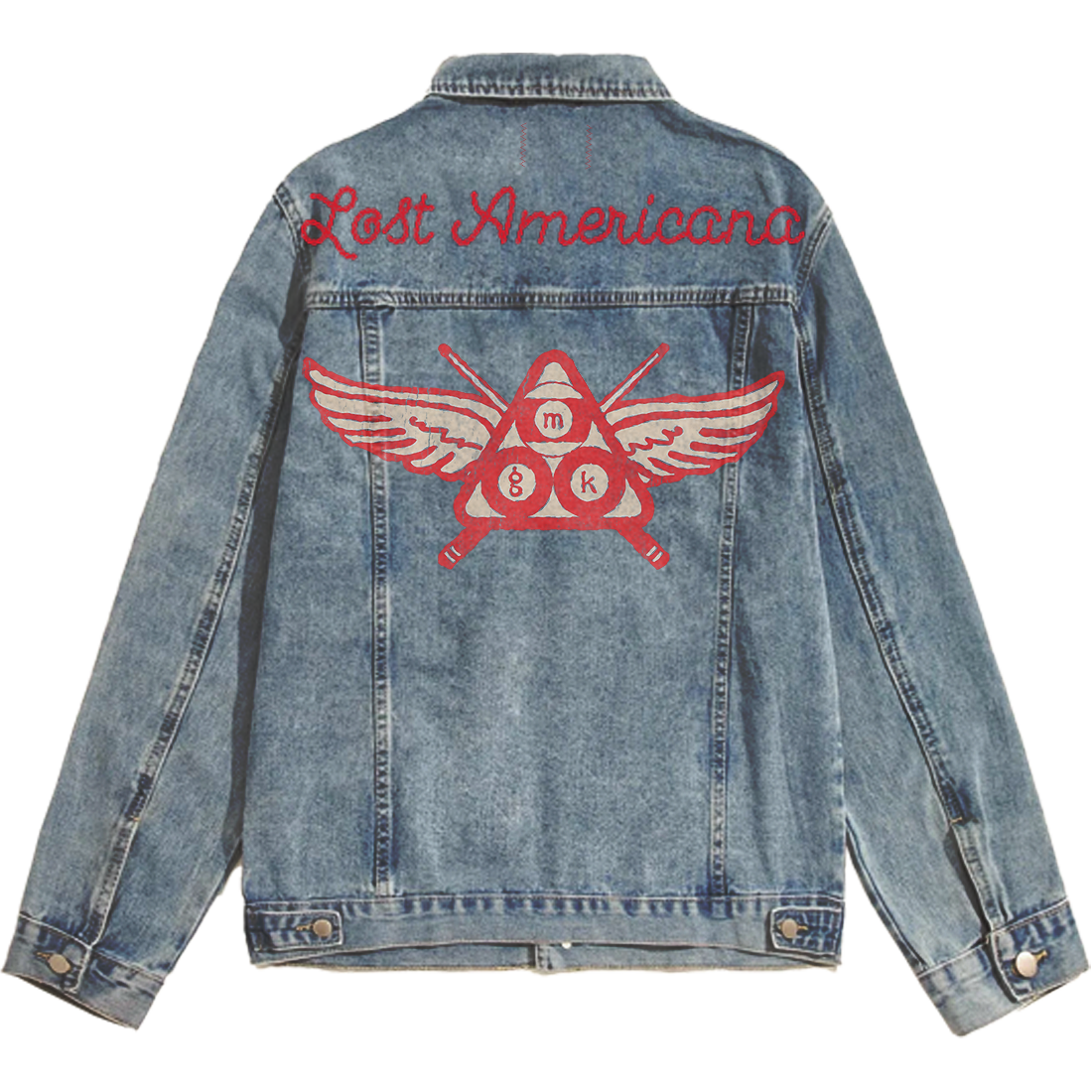 lost americana denim jacket