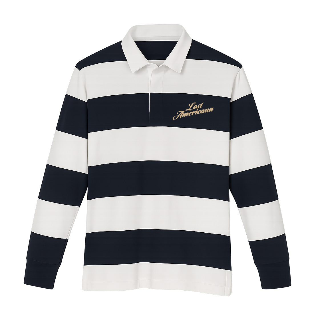 lost americana striped polo - Machine Gun Kelly Official Store
