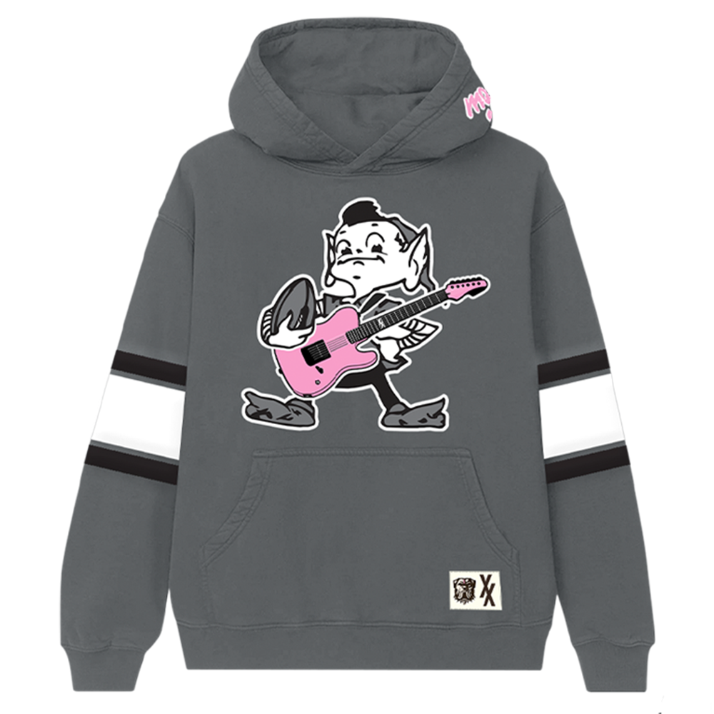 mgk x Cleveland Browns Grey Hoodie Front