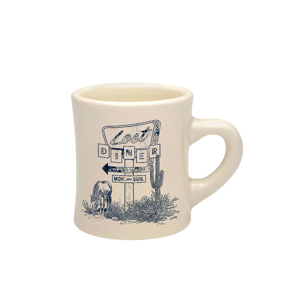 lost diner mug