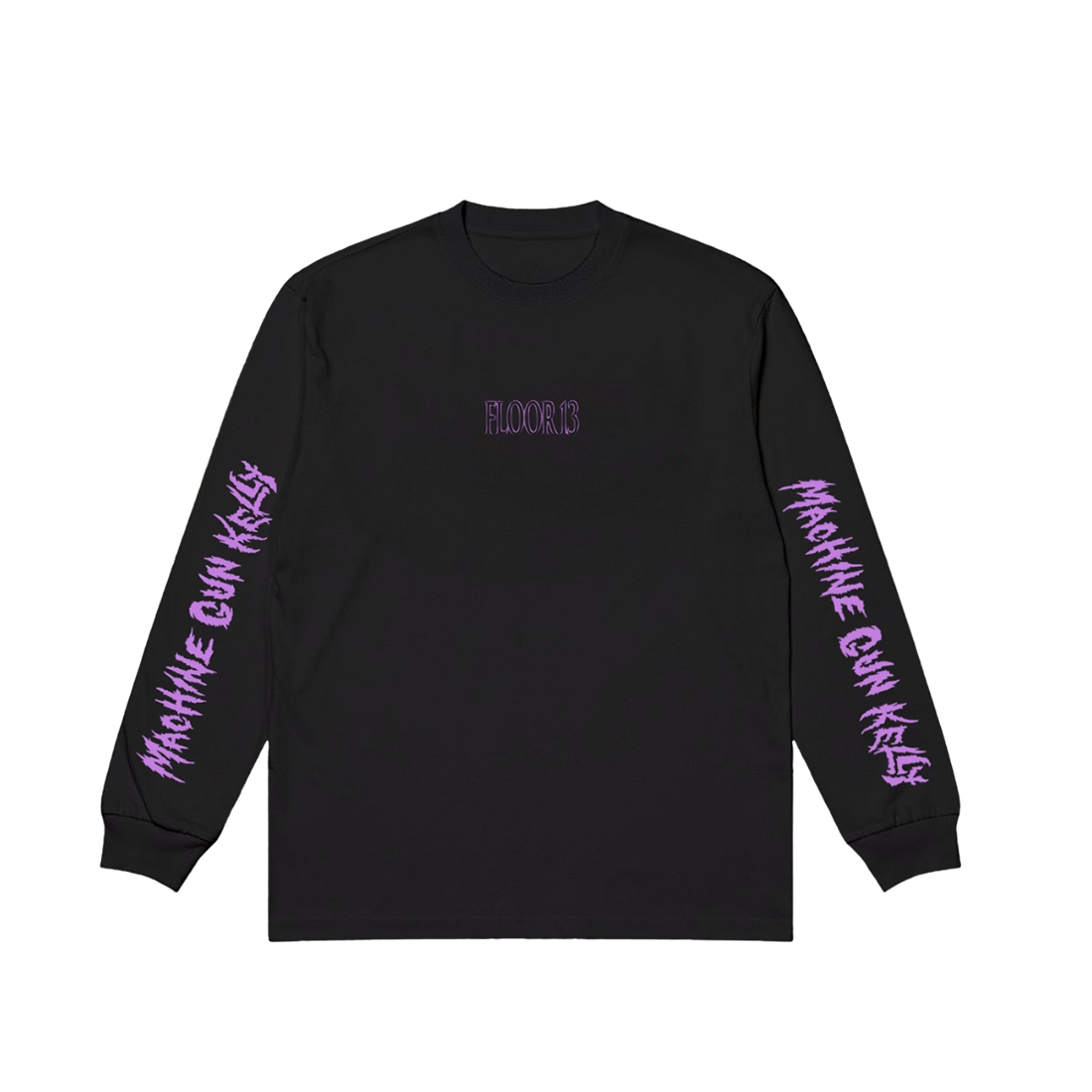 Hotel Diablo floor 13 Long Sleeve Tee Front