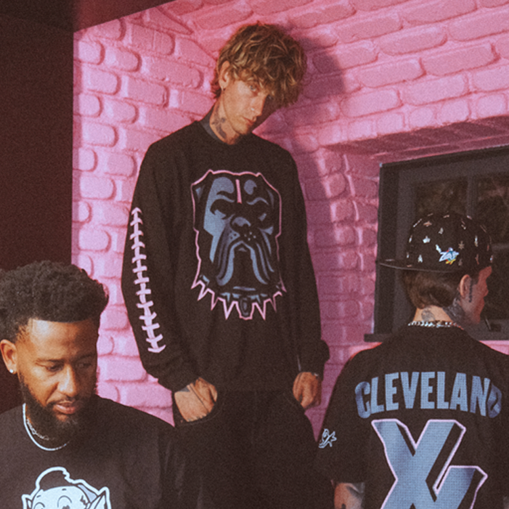 mgk x Cleveland Browns Long Sleeve Tee Lifestyle Band