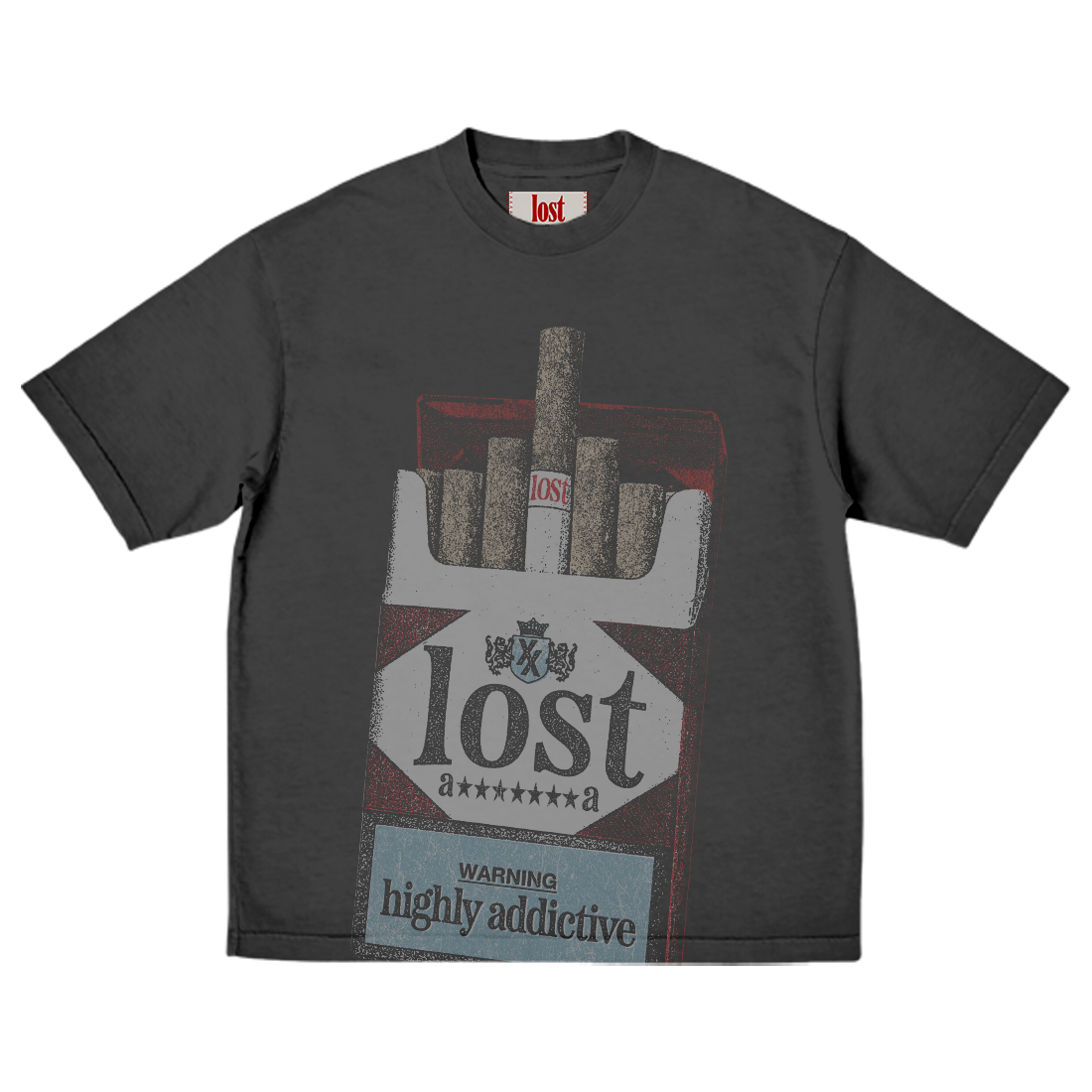 smoking kills tee front