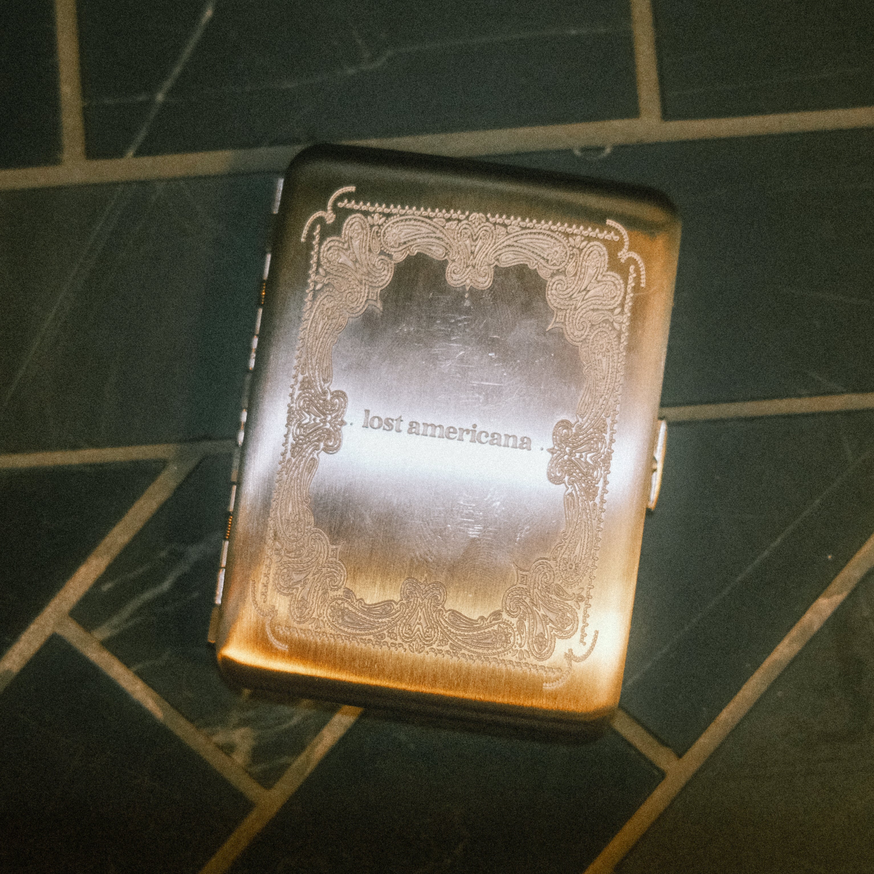 lost americana cigarette case