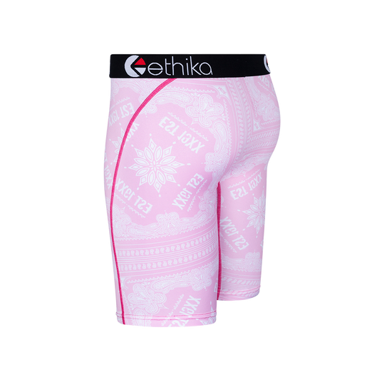 SWAG - Women's Pink Bandana Boy Short – SWAG Boxers