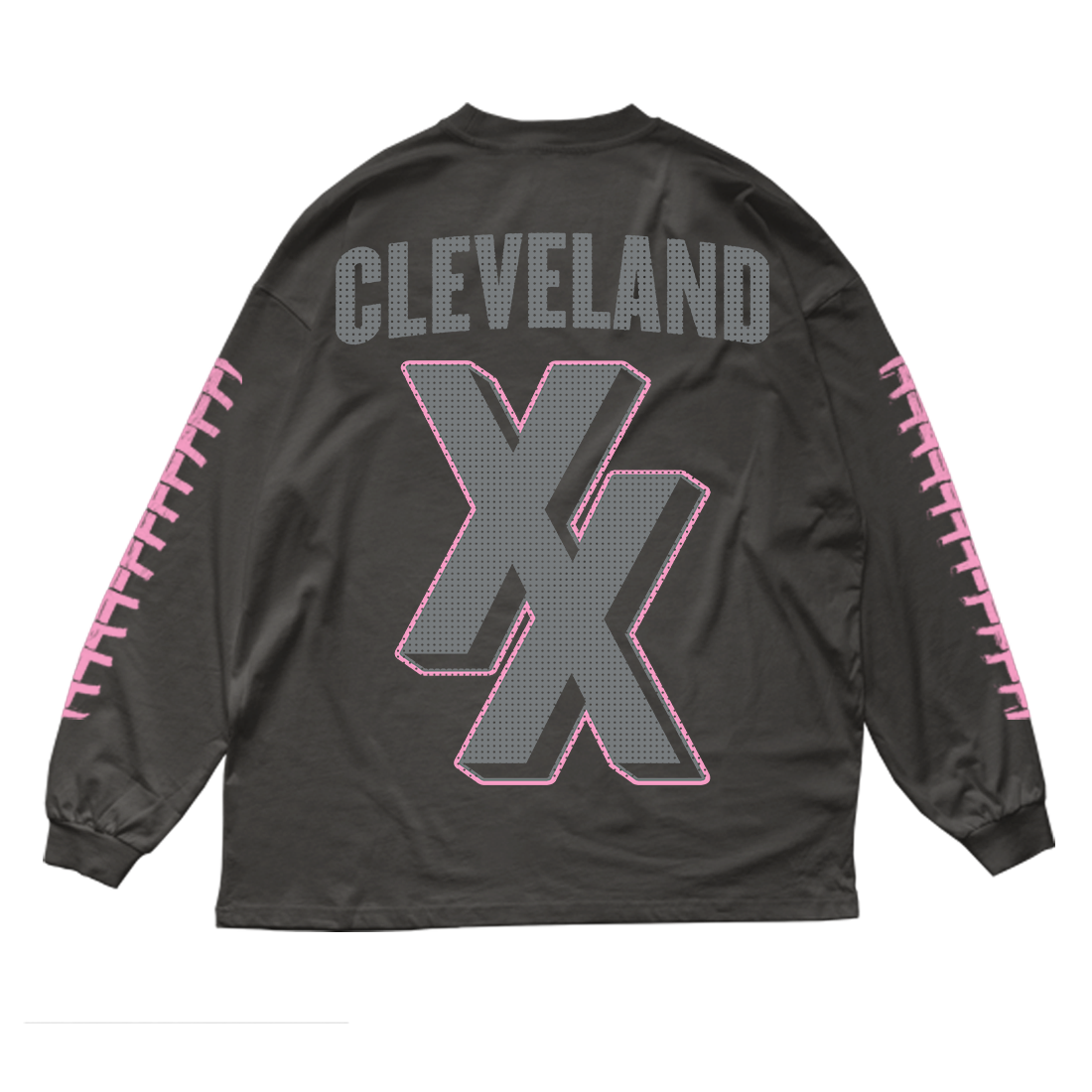 mgk x Cleveland Browns Long Sleeve Tee Back