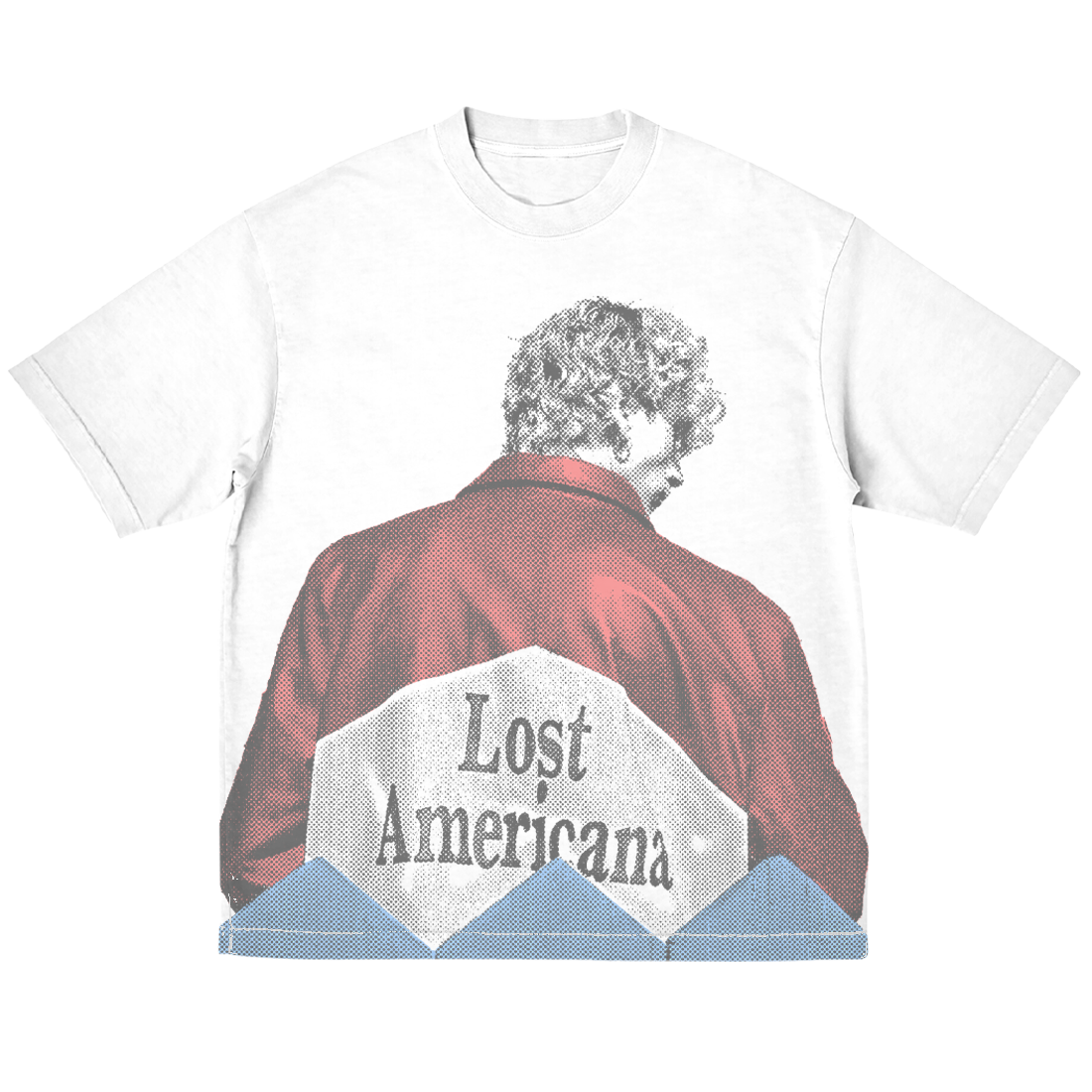 lost americana photo tee