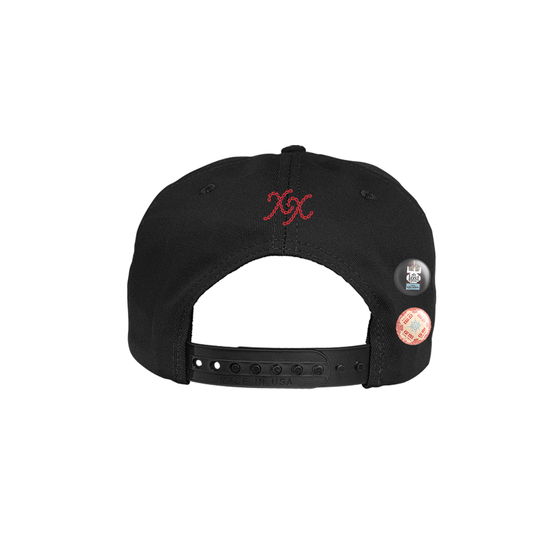 pinned twill trucker