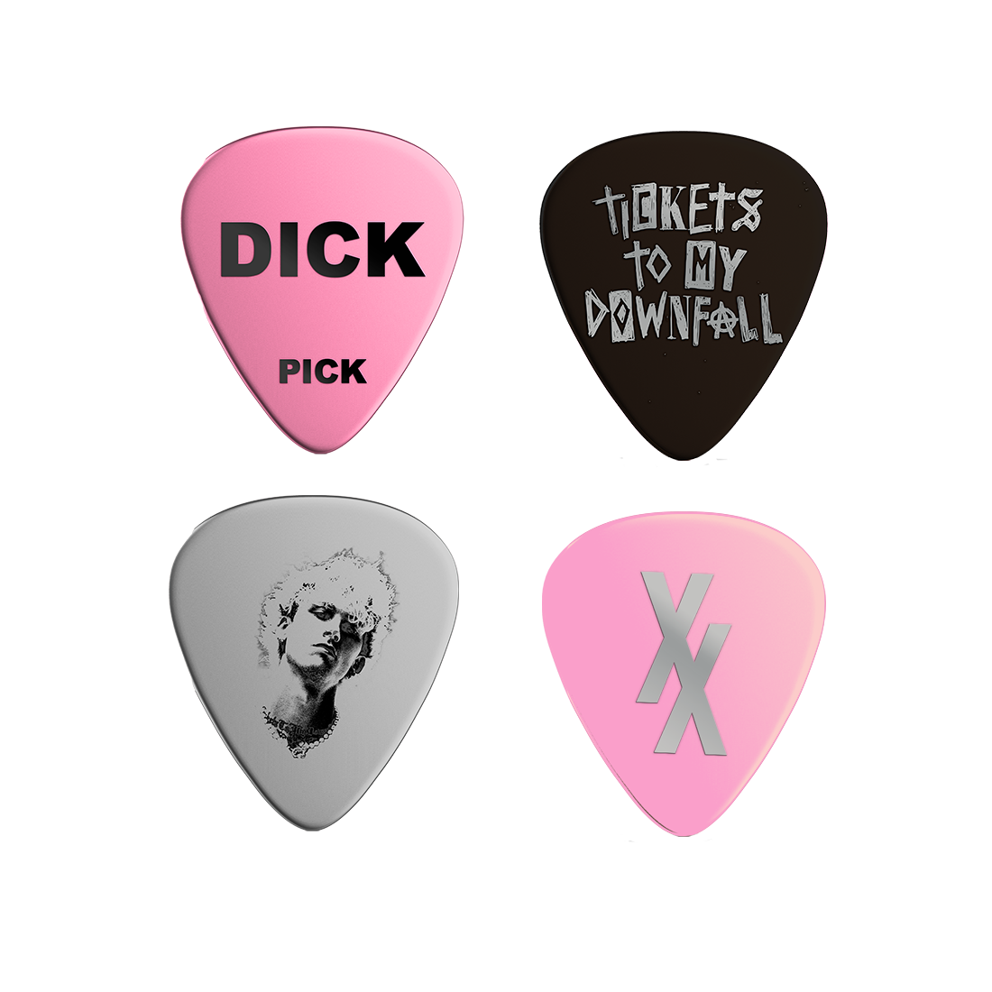 Tickets Guitar Picks