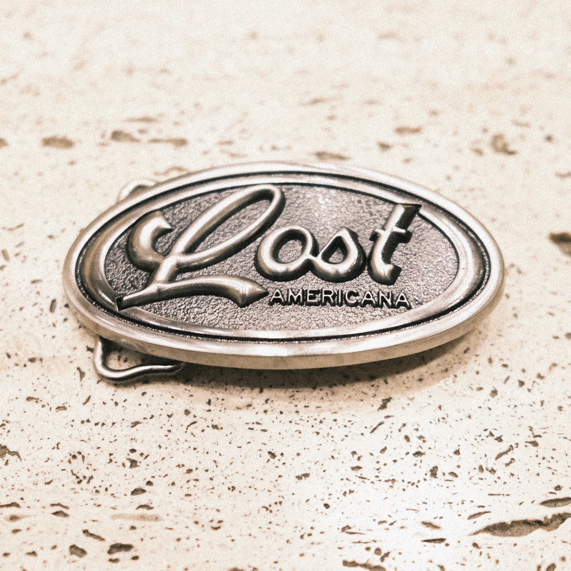 lost americana belt buckle