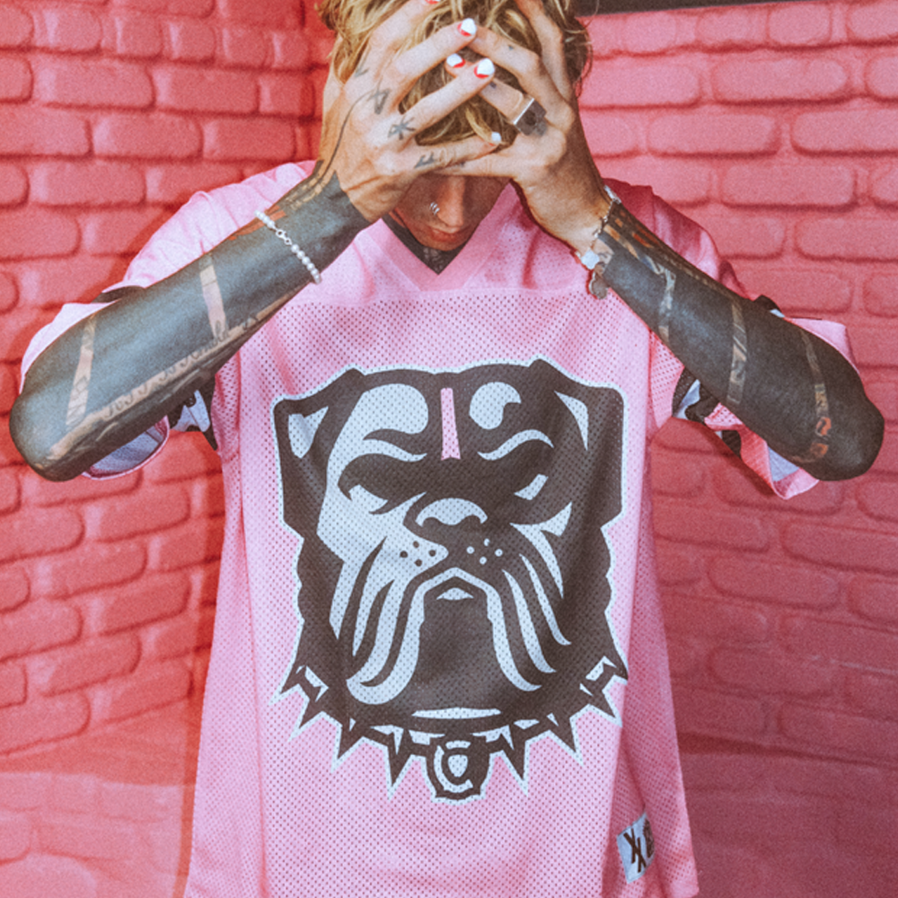 mgk x Cleveland Browns Mesh Tee Lifestyle