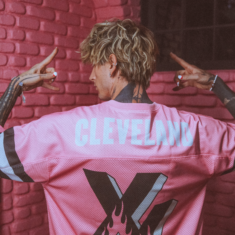 mgk x Cleveland Browns Mesh Tee Lifestyle Back