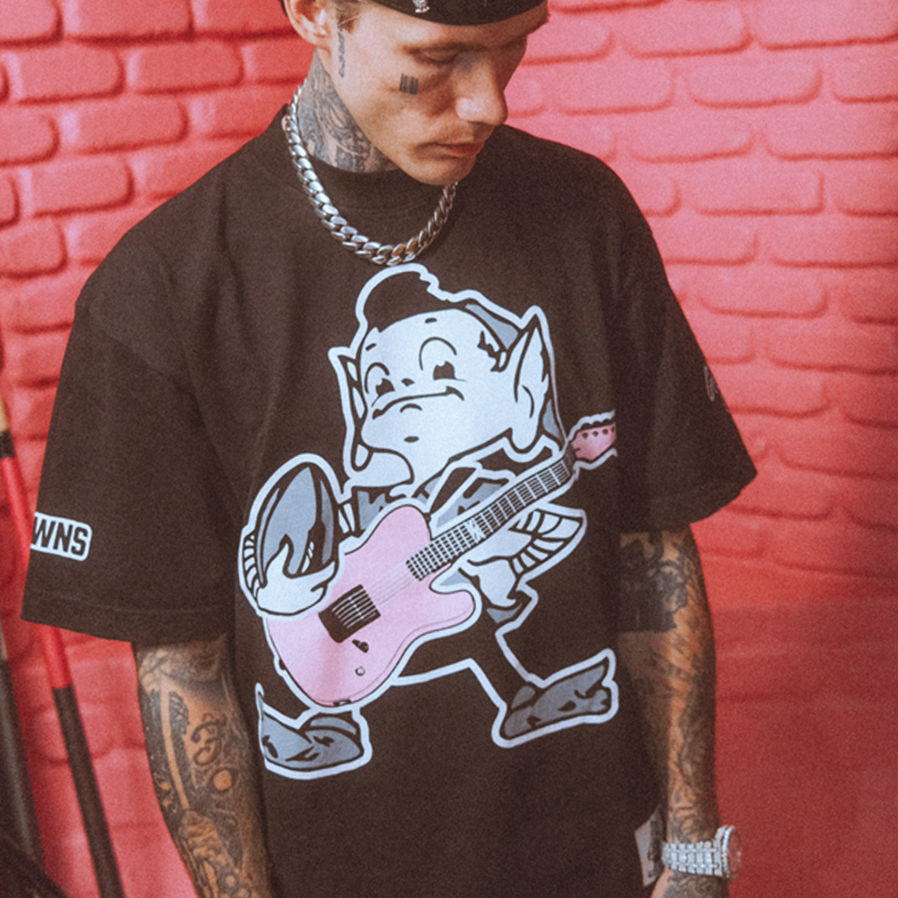 mgk x Cleveland Browns Tee Lifestyle