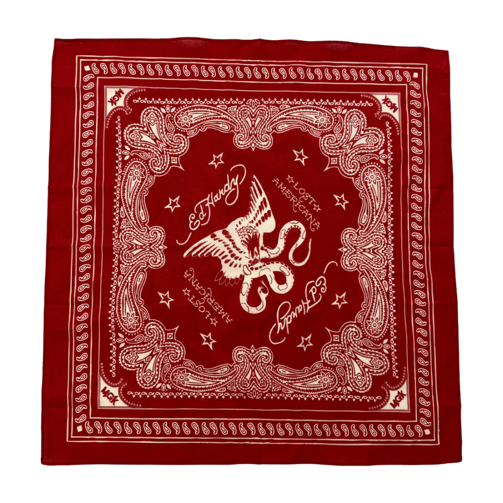 red eagle snake cotton bandana
